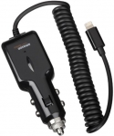 AmazonBasics Lightning Car Charger for iPhone, iPad and iPod (2.1 Amp Output) - Apple certified