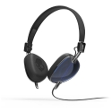Skullcandy S5AVFM-289 Navigator Headphones with Mic, Blue/ Black