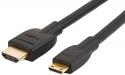 AmazonBasics High-Speed Mini-HDMI to HDMI Cable - 3 Feet (Latest Standard)