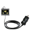 Gomadic Intelligent Compact Car / Auto DC Charger suitable for the Maylong FD-350 GPS For Dummies - 2A / 10W power at half the size. Uses Gomadic TipExchange Technology