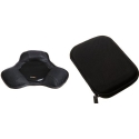 AmazonBasics Hard Carrying Case for 5-Inch GPS and GPS Dashboard Mount  Bundle