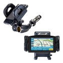 Unique Auto Cigarette Lighter and USB Charger Mounting System Includes Adjustable Holder for the Maylong FD-430 GPS For Dummies